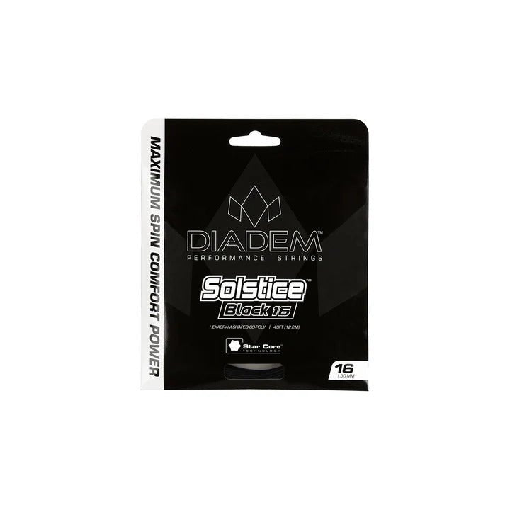 Diadem Solstice Black Set - 12.2m - CourtSpin
