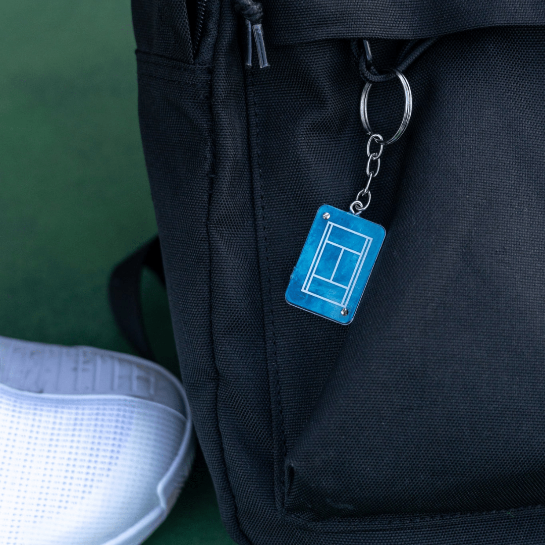 Upcycled Keychains - CourtSpin