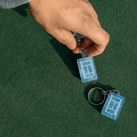 Upcycled Keychains - CourtSpin