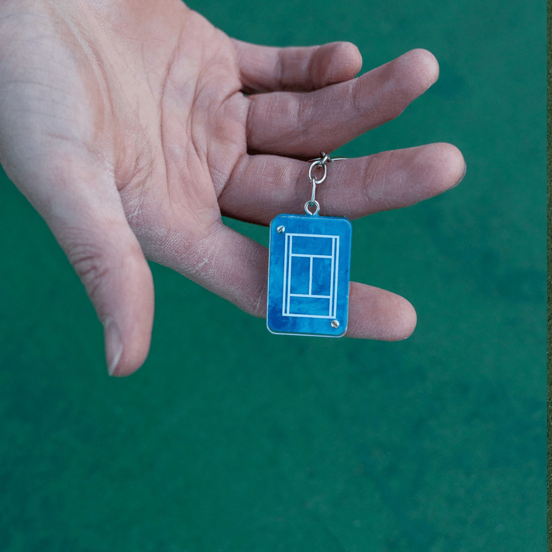 Upcycled Keychains - CourtSpin