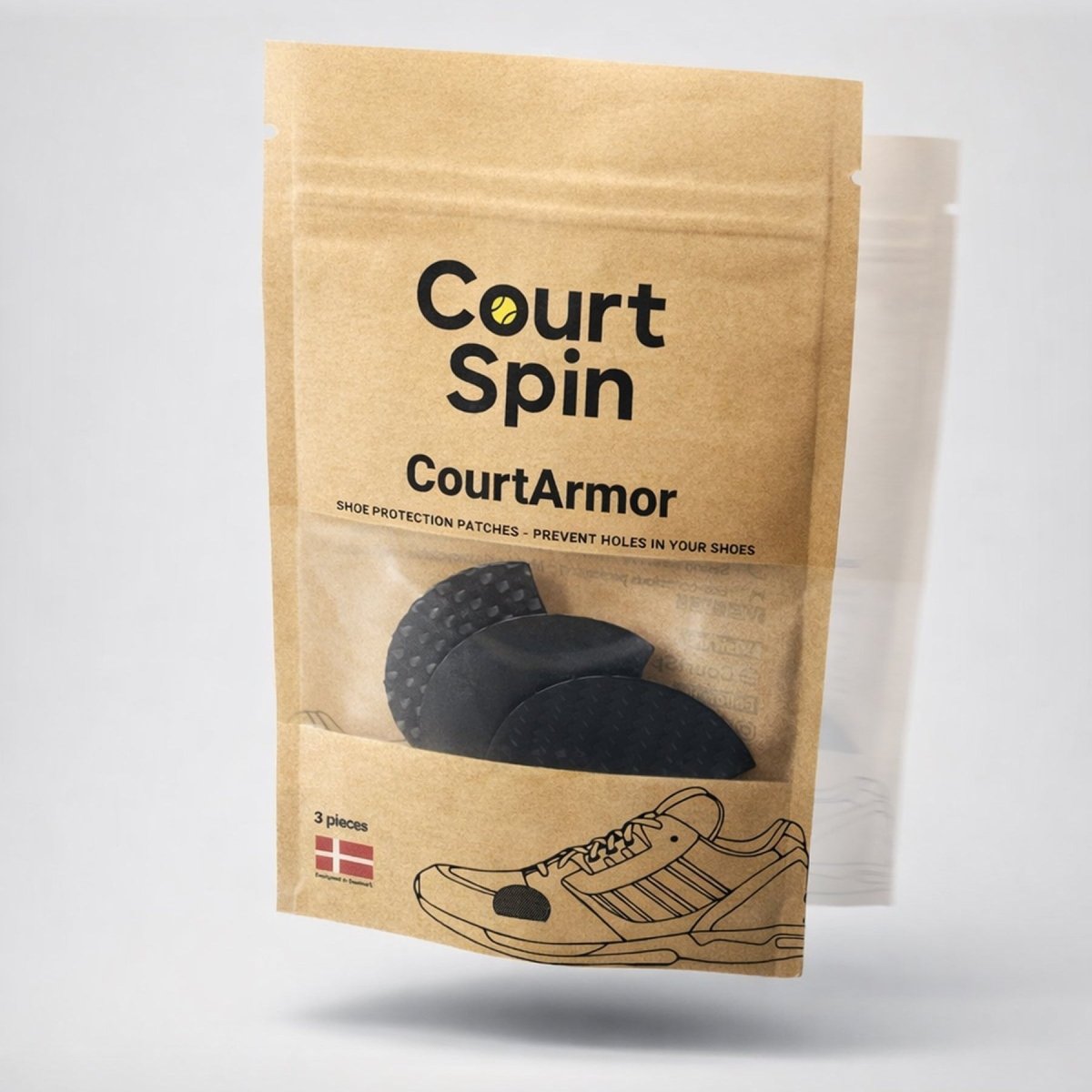 CourtArmor Shoe Protection Patches - CourtSpin