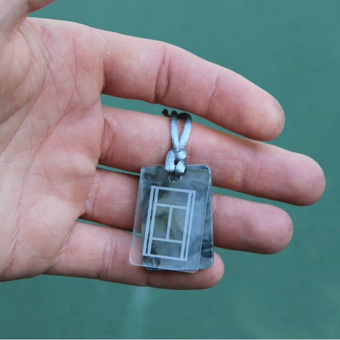 Upcycled Keychains (2 pack) - CourtSpin